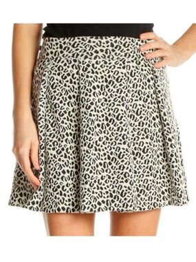 Urban Outfitters Cooperative Leopard Print Mini Circle Skirt Size M NWT